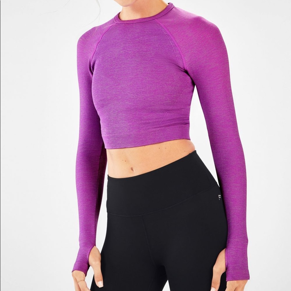 Fabletics Bri Ribbed Long Sleeve Top